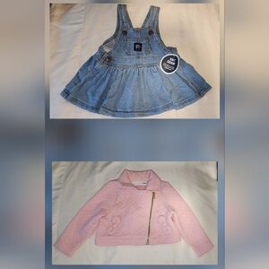 Pink Quilted Kids Jacket